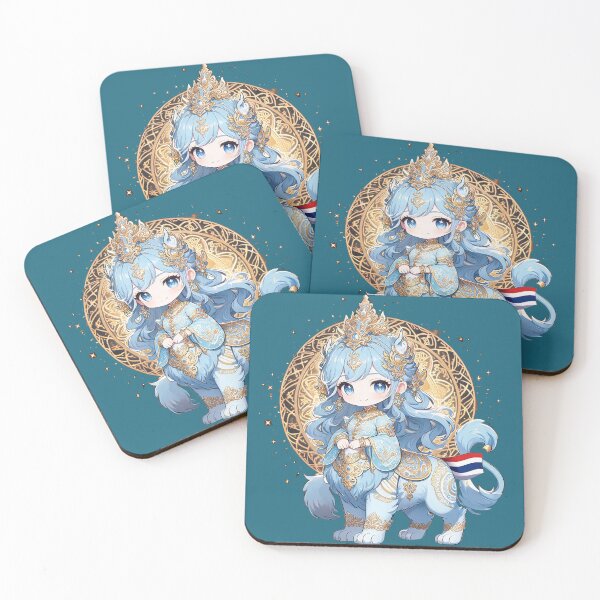 Item preview, Apsara-lion— Cute Thai Himmapan Mythical Creature designed and sold by NUFADE.