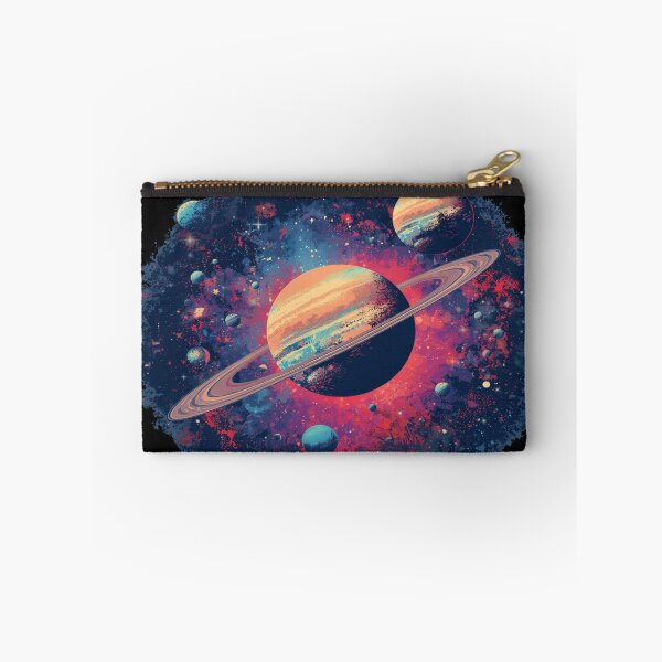 Item preview, Ringed Planet Cluster in Deep Space designed and sold by EschatonGarden.