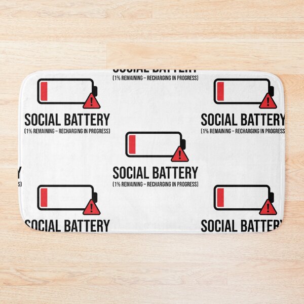 Item preview, Low Personal Battery Restoring Underway designed and sold by FrankOliver.