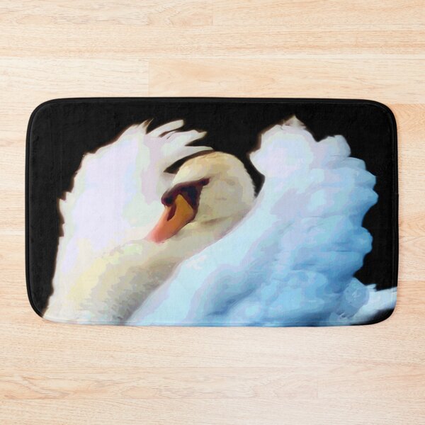 Item preview, Peaceful White Swan on Water designed and sold by Deep Descent.