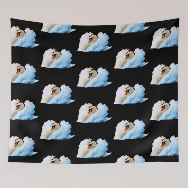 Item preview, Peaceful White Swan on Water designed and sold by Deep Descent.
