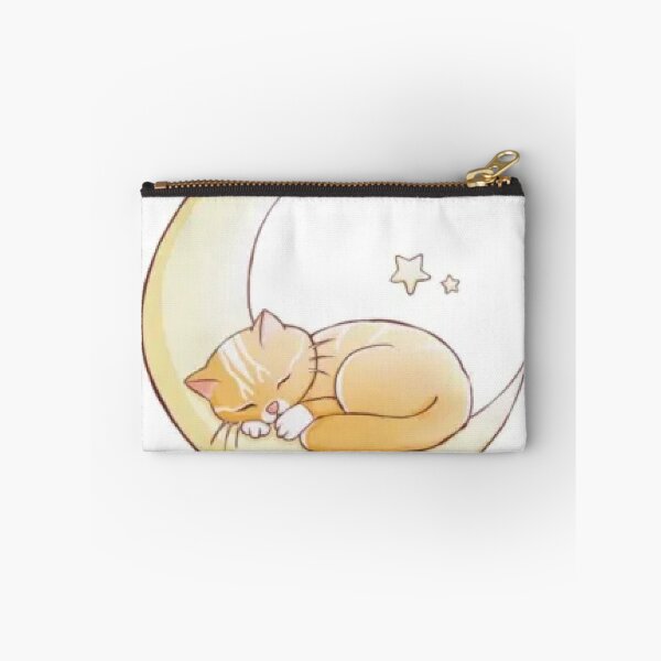 Item preview, Sleeping Crescent Cat designed and sold by DreaySketcher.