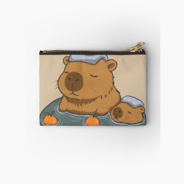 Item preview, Capybara Hot Spring designed and sold by DreaySketcher.