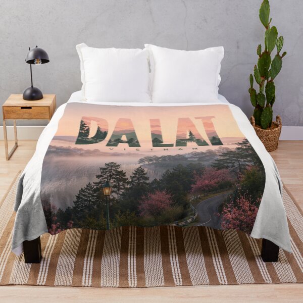 Item preview, Da Lat Vietnam Highlands Xuan Huong Lake and Lang Biang Landscape designed and sold by Places On Earth.