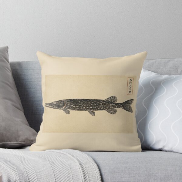 Item preview, Northern Pike Gyotaku Fish Print — Angler's Woodblock No. 2 | Japanese Woodblock designed and sold by Planthem.
