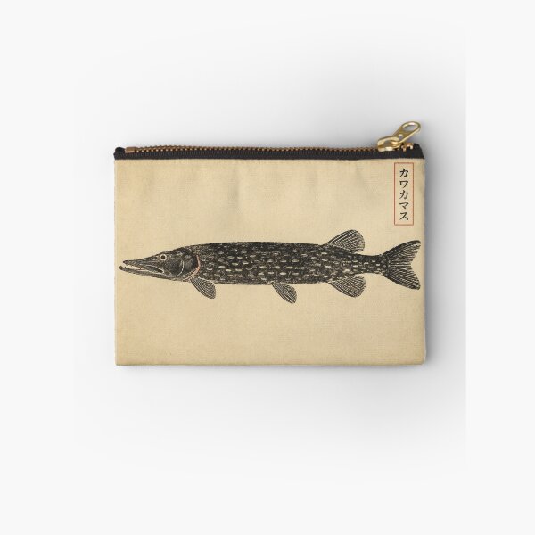 Item preview, Northern Pike Gyotaku Fish Print — Angler's Woodblock No. 2 | Japanese Woodblock designed and sold by Planthem.