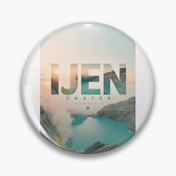 Item preview, Cráter Ijen Java Oriental Indonesia Kawah Ijen Paisaje Volcánico designed and sold by Places On Earth.