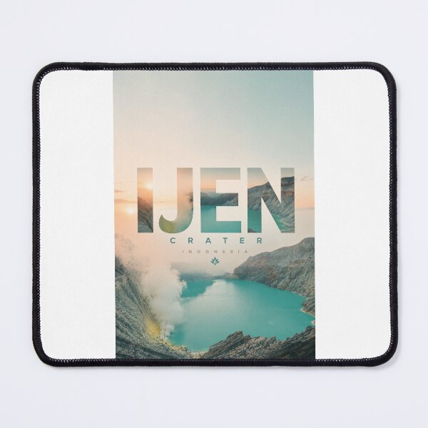 Item preview, Ijen Crater East Java Indonesia Kawah Ijen Volcanic Landscape designed and sold by Places On Earth.