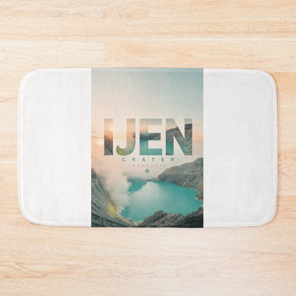 Item preview, Ijen Crater East Java Indonesia Kawah Ijen Volcanic Landscape designed and sold by Places On Earth.