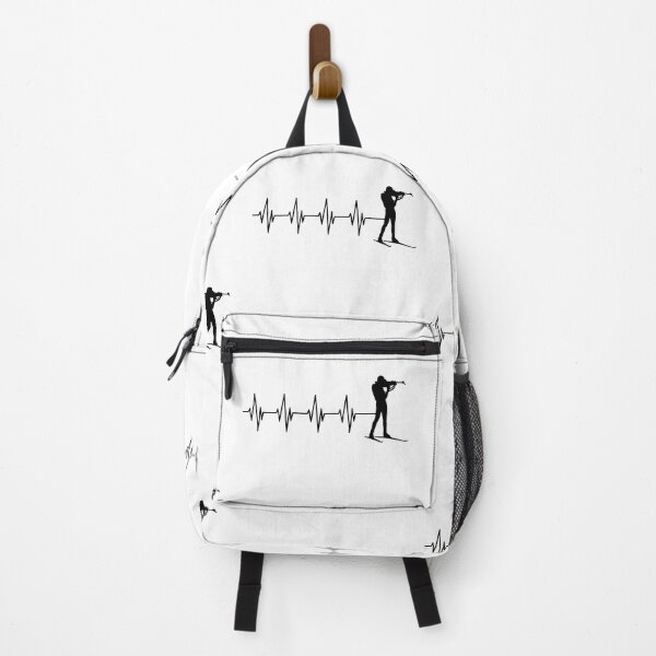 Item preview, Biathlon Heartbeat EKG Silhouette Graphic designed and sold by GiaoCalonas.