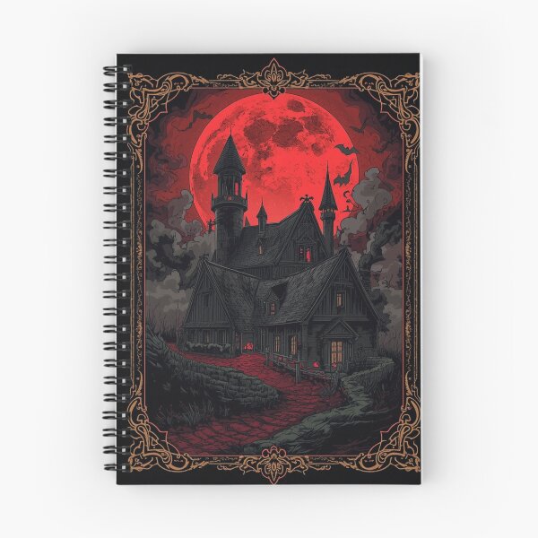 Item preview, Haunted Village Epic Dark Halloween Shirt designed and sold by SunnyDesign82.