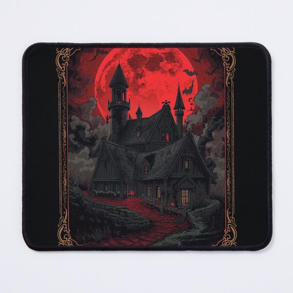 Item preview, Haunted Village Epic Dark Halloween Shirt designed and sold by SunnyDesign82.