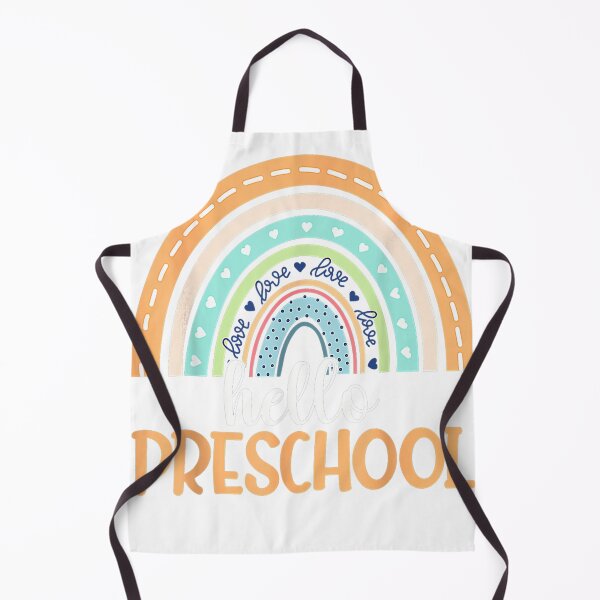 Item preview, Hello Preschool Rainbow Back To School Preschooler Teacher designed and sold by Bomebomst.