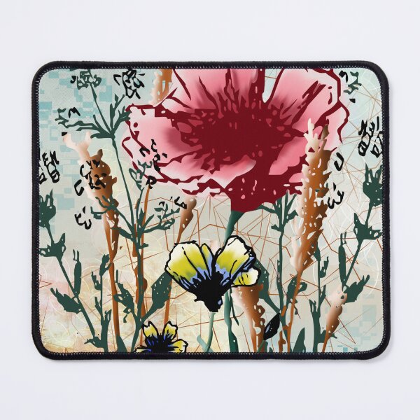 Item preview, Wildflower Meadow Mixed Media Botanical Art designed and sold by CityMouse-Art.