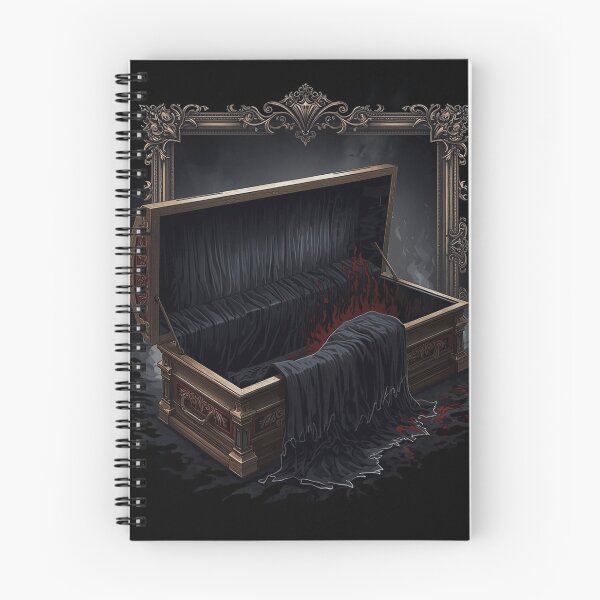 Item preview, Coffin Epic Dark Halloween Shirt designed and sold by SunnyDesign82.