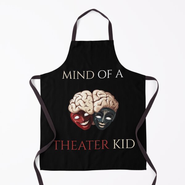Item preview, Mind of a Theater Kid Drama Masks and Brain Design designed and sold by VectorForge.