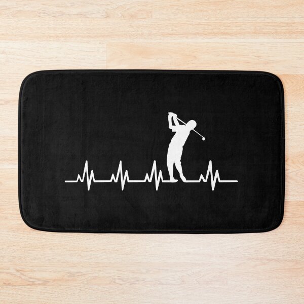 Item preview, Golf Heartbeat EKG Silhouette designed and sold by GiaoCalonas.