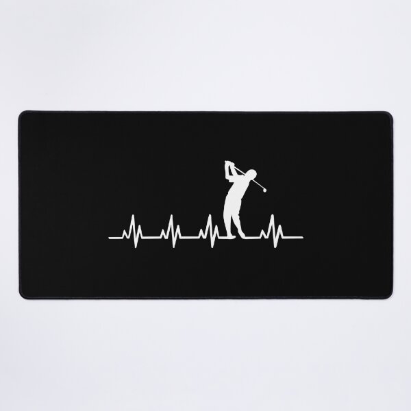 Item preview, Golf Heartbeat EKG Silhouette designed and sold by GiaoCalonas.