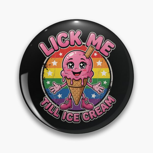 Item preview, Lick Me Till Ice Cream Rainbow Design designed and sold by TshirtsOnline-.