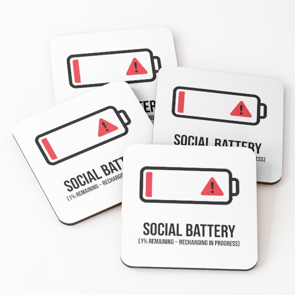 Item preview, Introvert Low Battery Recharging Graphic designed and sold by FrankOliver.