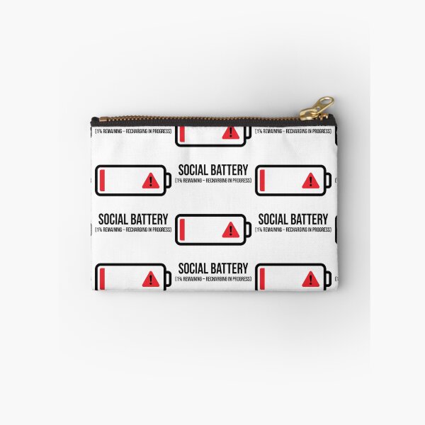 Item preview, Introvert Low Battery Recharging Graphic designed and sold by FrankOliver.
