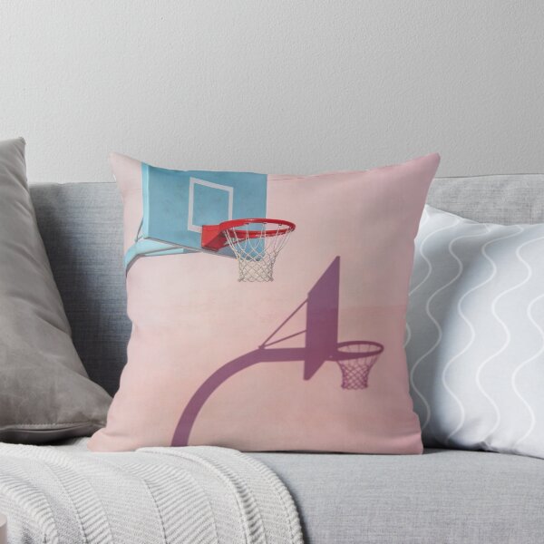Item preview, Pastel Basketball Court Photography Minimalist Sports Aesthetic Contemporary Urban Design Colorful Hoop Artwork Gift For Basketball Player Gift For Sports Lover designed and sold by Kzara Visual.