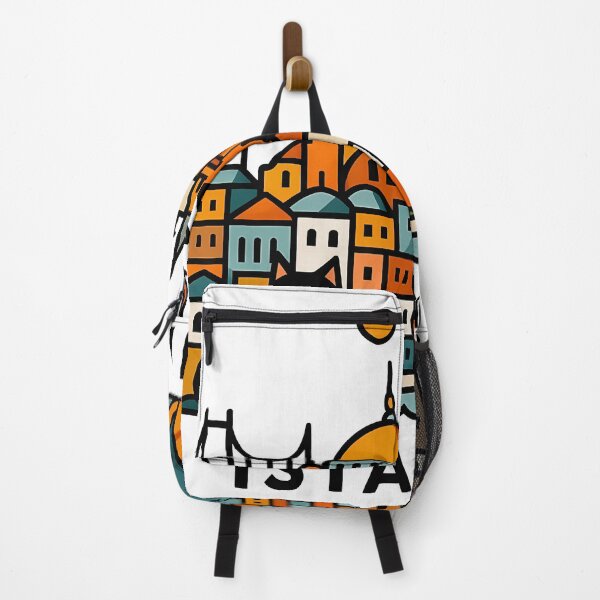 Item preview, Istanbul Turkey Travel Souvenir - Galata Tower & Hagia Sophia Cats Art designed and sold by OzzFrequency.