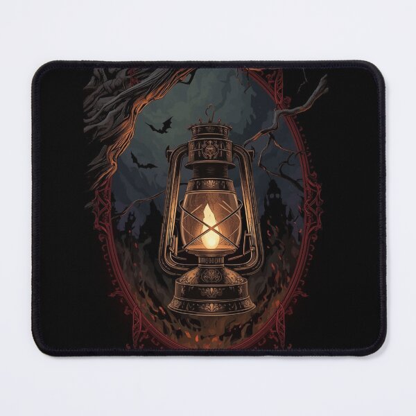 Item preview, Vintage Lantern Epic Dark Halloween Shirt designed and sold by SunnyDesign82.