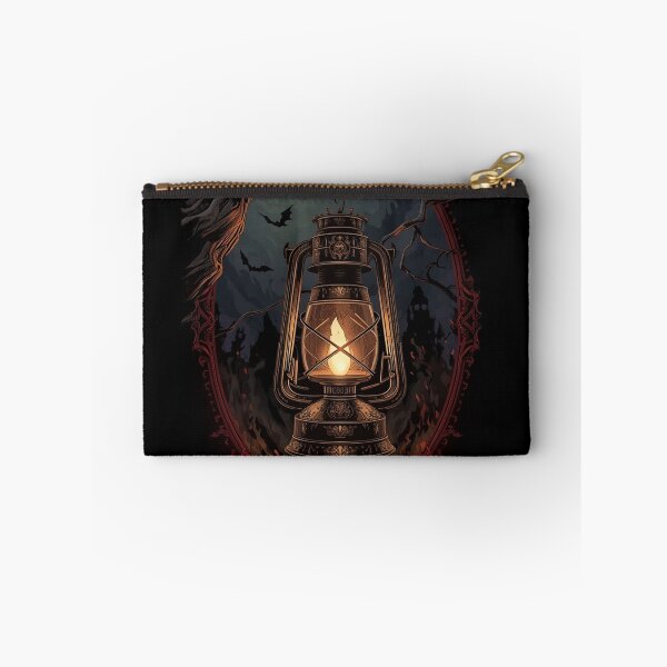 Item preview, Vintage Lantern Epic Dark Halloween Shirt designed and sold by SunnyDesign82.