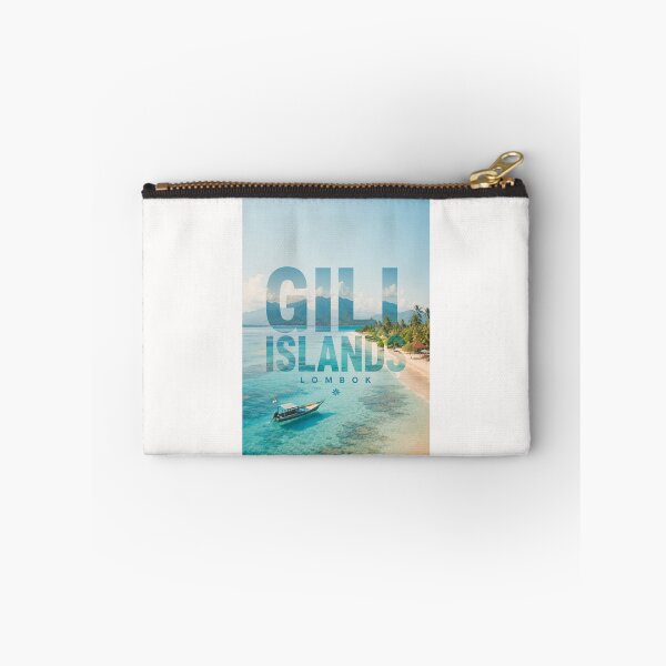 Item preview, Gili Islands Lombok Indonesia Tropical Beaches and Mount Rinjani designed and sold by Places On Earth.