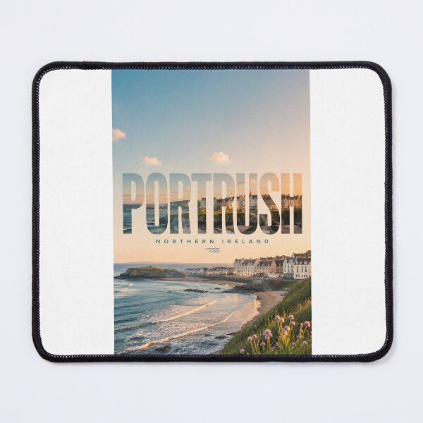 Item preview, Portrush Harbour, Causeway Coast and Atlantic Shoreline Northern Ireland designed and sold by Places On Earth.