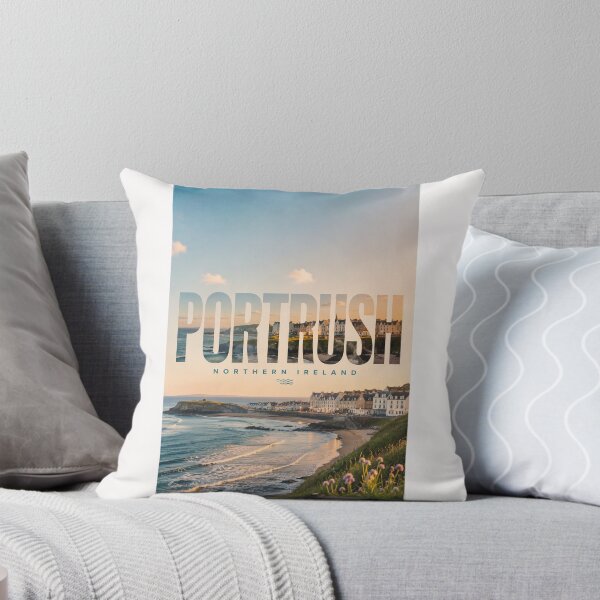 Item preview, Portrush Harbour, Causeway Coast and Atlantic Shoreline Northern Ireland designed and sold by Places On Earth.