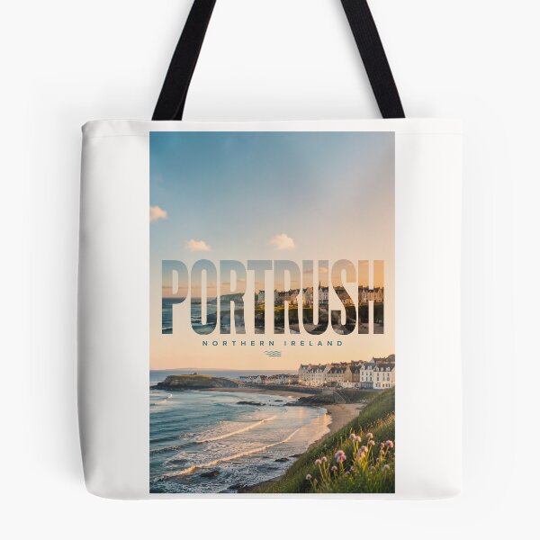 Item preview, Portrush Harbour, Causeway Coast and Atlantic Shoreline Northern Ireland designed and sold by Places On Earth.