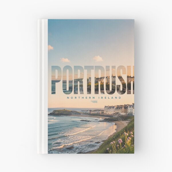 Item preview, Portrush Harbour, Causeway Coast and Atlantic Shoreline Northern Ireland designed and sold by Places On Earth.