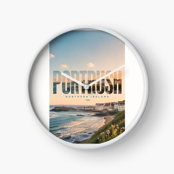 Item preview, Portrush Harbour, Causeway Coast and Atlantic Shoreline Northern Ireland designed and sold by Places On Earth.