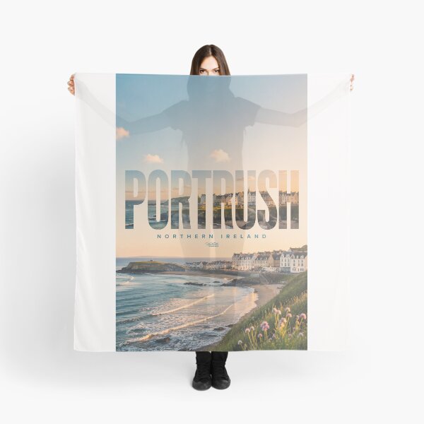 Item preview, Portrush Harbour, Causeway Coast and Atlantic Shoreline Northern Ireland designed and sold by Places On Earth.