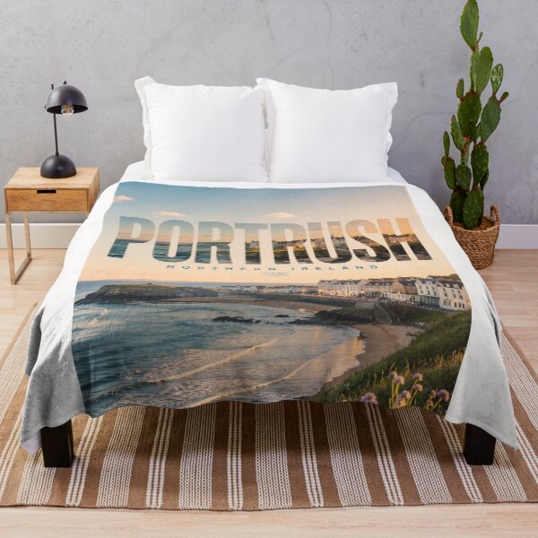 Item preview, Portrush Harbour, Causeway Coast and Atlantic Shoreline Northern Ireland designed and sold by Places On Earth.