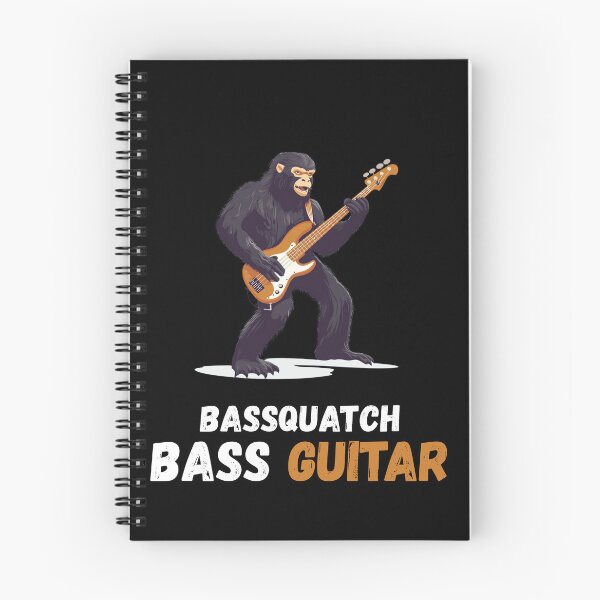 Item preview, Bassquatch Funny Bigfoot Playing Bass Guitar designed and sold by VectorForge.