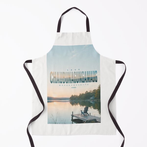 Item preview, Lake Chaubunagungamaug Scenic Waterfront, Webster Massachusetts designed and sold by Places On Earth.