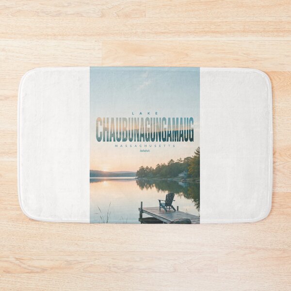 Item preview, Lake Chaubunagungamaug Scenic Waterfront, Webster Massachusetts designed and sold by Places On Earth.