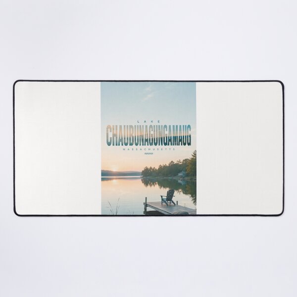 Item preview, Lake Chaubunagungamaug Scenic Waterfront, Webster Massachusetts designed and sold by Places On Earth.