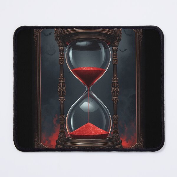Item preview, Hourglass Epic Dark Halloween Shirt designed and sold by SunnyDesign82.