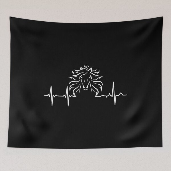 Item preview, Horse Heartbeat EKG Graphic designed and sold by GiaoCalonas.