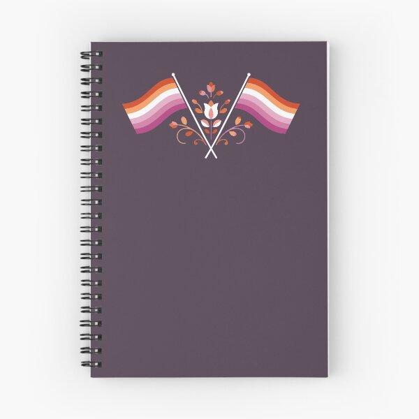 Item preview, Lesbian Pride Flag Folk Motif – © heidiannemorris Scandinavian Folk Art designed and sold by FOLK ART FUSION by heidiannemorris.