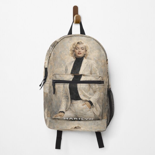 Item preview, Marilyn in stylish Attire impressionistic painting designed and sold by LuluLeb.