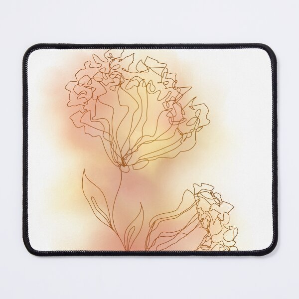 Item preview, Nostalgic Autumn Line Art Flower designed and sold by Utali.