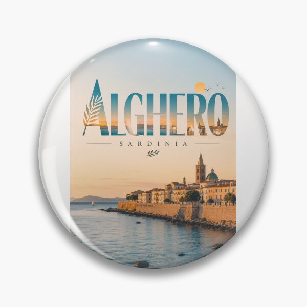 Item preview, Alghero Old Town and Mediterranean Coast, Sardinia Italy designed and sold by Places On Earth.