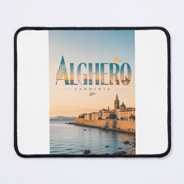 Item preview, Alghero Old Town and Mediterranean Coast, Sardinia Italy designed and sold by Places On Earth.