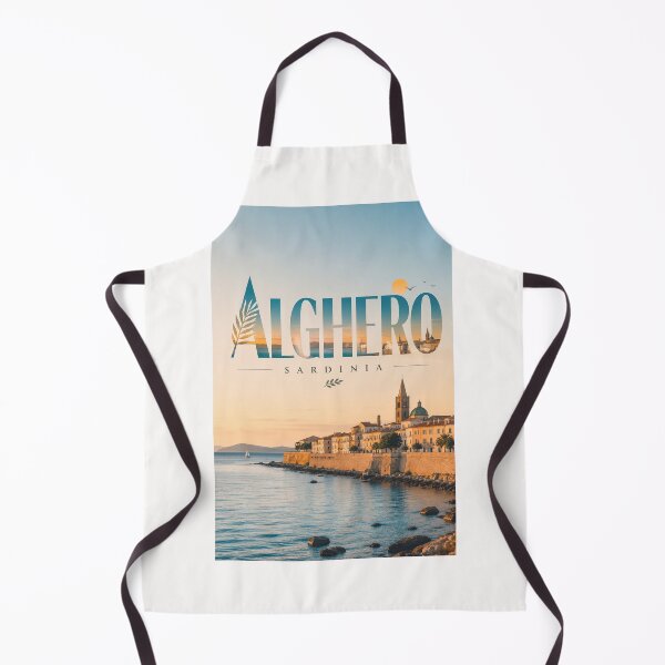 Item preview, Alghero Old Town and Mediterranean Coast, Sardinia Italy designed and sold by Places On Earth.