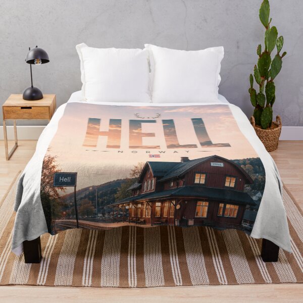 Item preview, Hell Station and Stjørdal Valley, Trøndelag Norway designed and sold by Places On Earth.